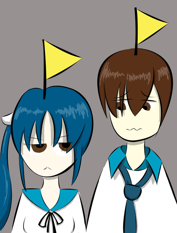 小説用のデフォルメイラスト