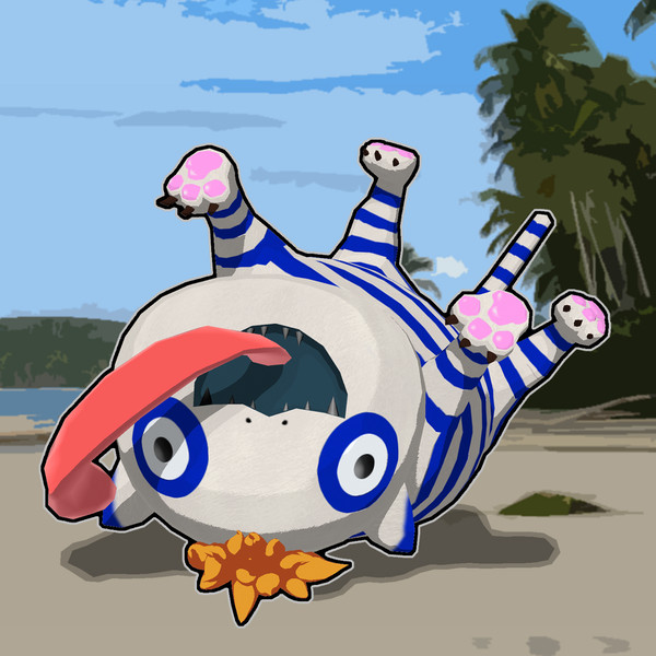 プリズニャン　じゃれる