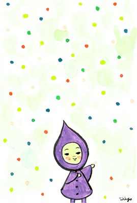 はがきPURPLE