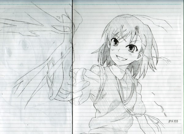 御坂美琴　模写