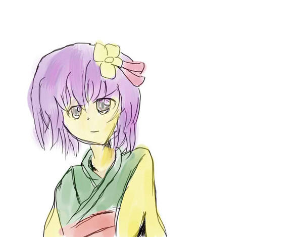 初阿求描き
