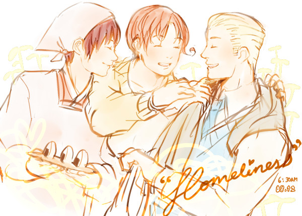 【らくがき】Homeliness