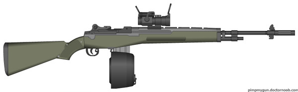 【ストライクウィッチーズ1991武装】M14SWR