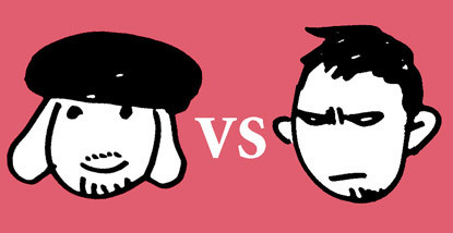 【腐】デレツン　VS　ツンデレ
