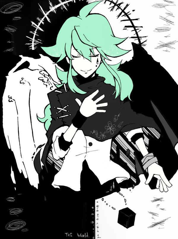 黒と白