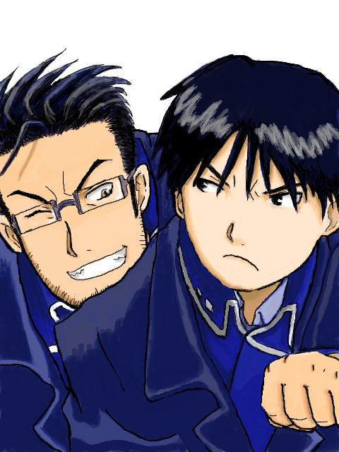 ヒューズと大佐