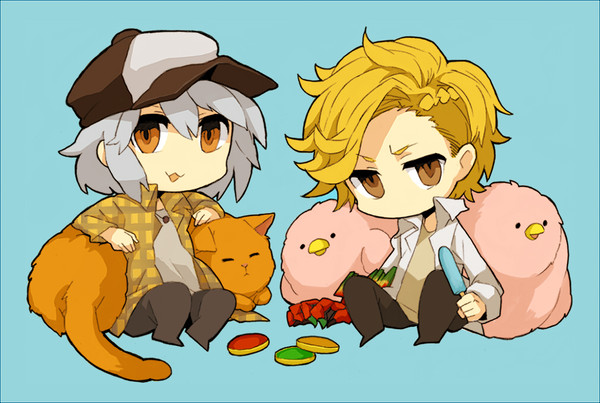 猫と鳥