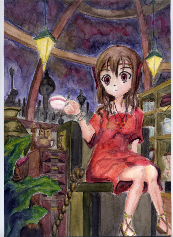 真夜中のティータイム