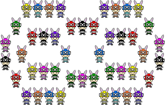 うさ耳エイトマーク