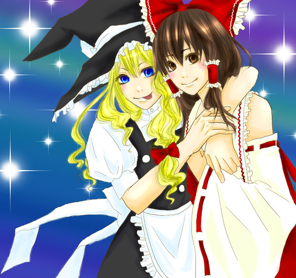 魔理沙と霊夢
