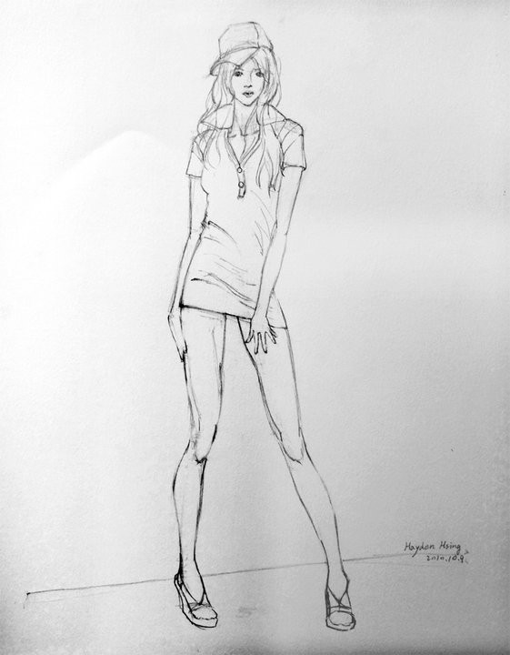 Cap girl