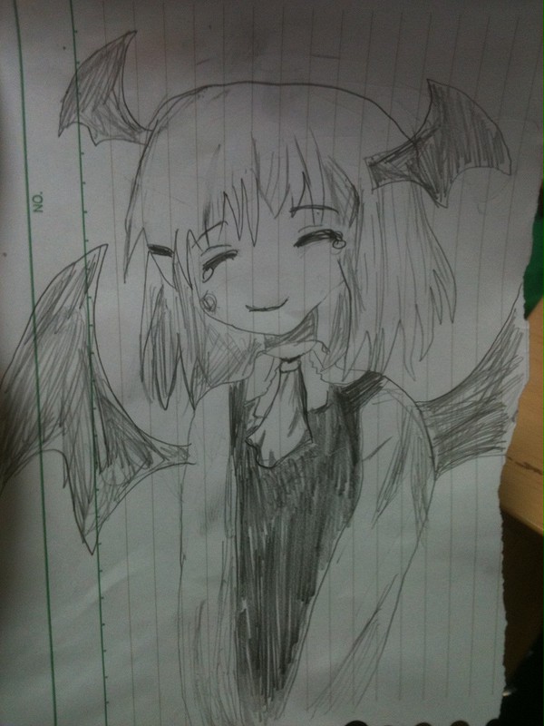 こぁこぁ　落書き