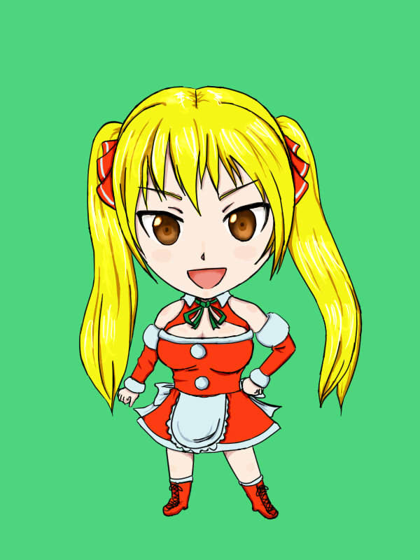 ２頭身魅杏　クリスマスバージョン