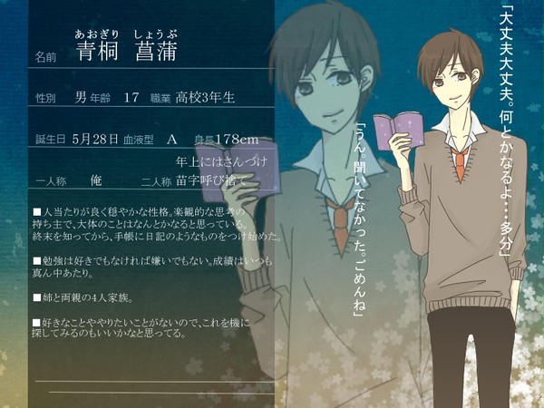 【PWE】青桐 菖蒲【住人】