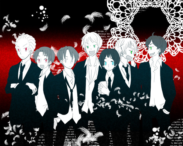 【NOT国狼】人狼パロ【APH】