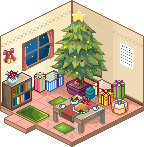 クリスマスルーム