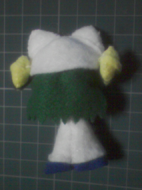でじことゲマのそらまめパペットを作ってみたにょ。