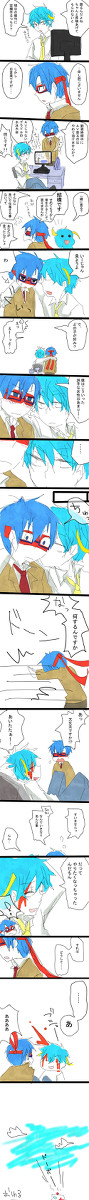 【HTF擬人化】ヘラジカ×英雄【腐】