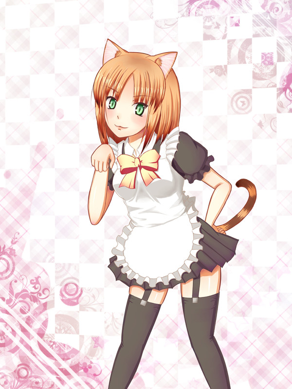 猫耳メイドその１