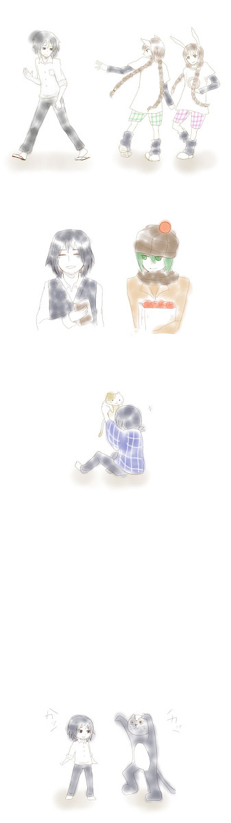 ケンジさんとねこきゃら