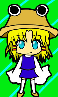 携帯用のサイズで描いてみた