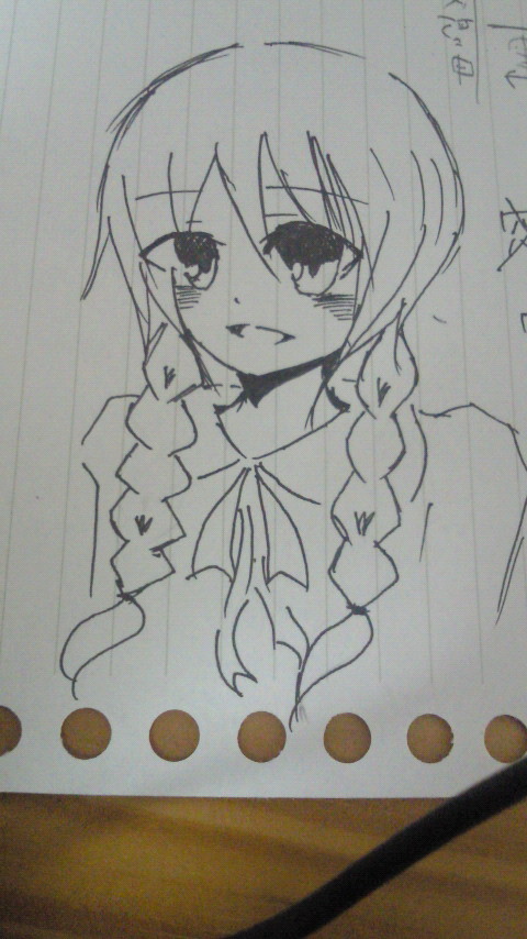 久々に描いてみた←