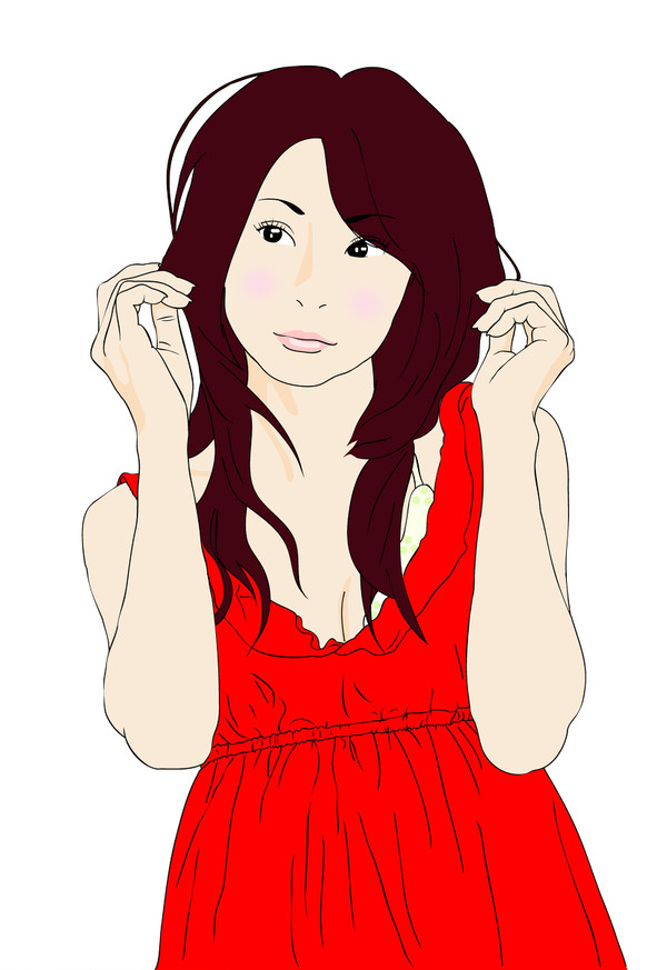 右が気になる
