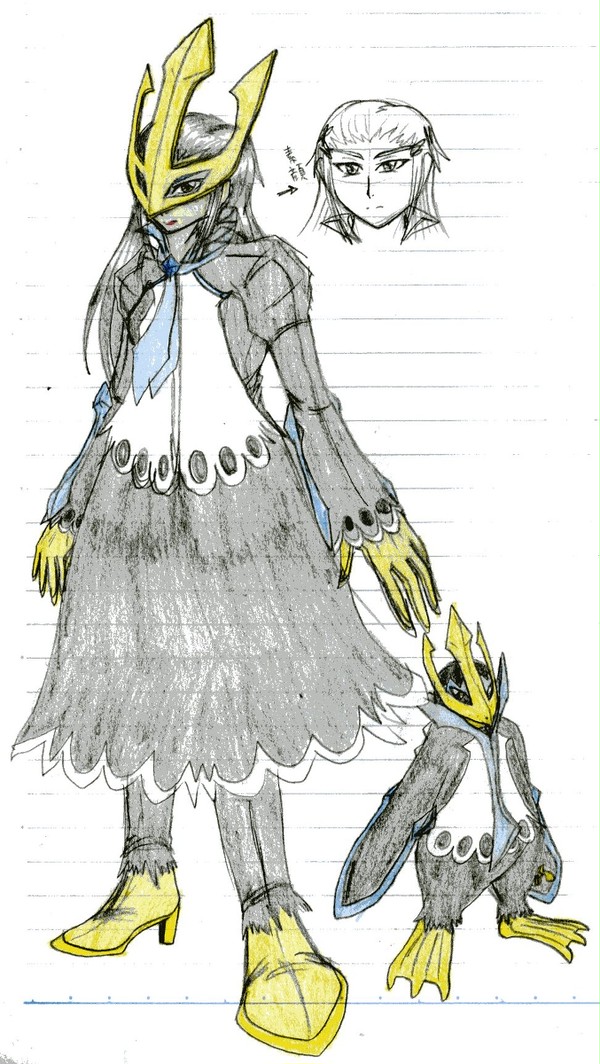 【擬人化注意】クレア【エンペルト♀】