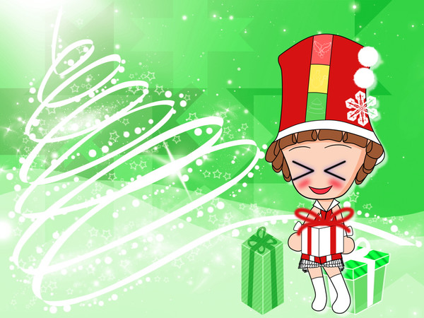 上海万博パレード LOGOむすめ Xmas.ver
