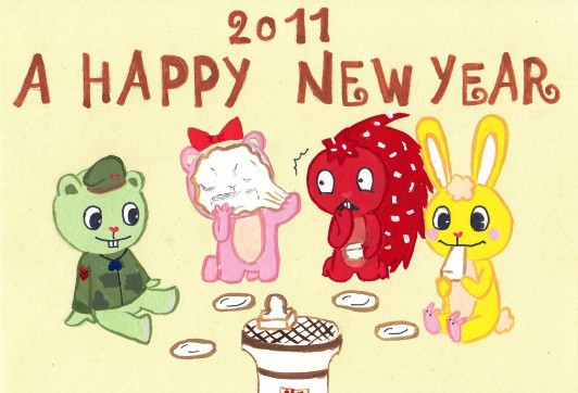 A HAPPY NEW YEAR！