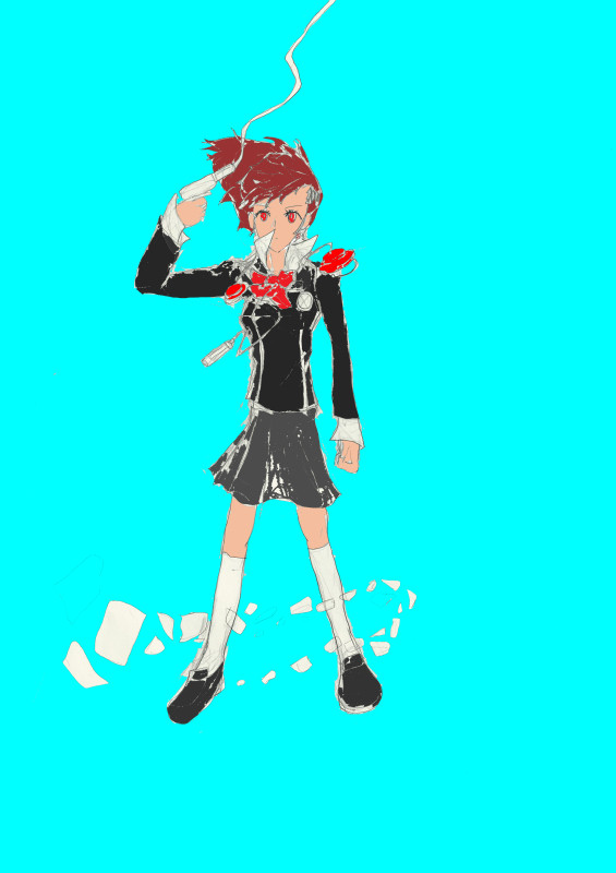 ハム子　彩色イメージ