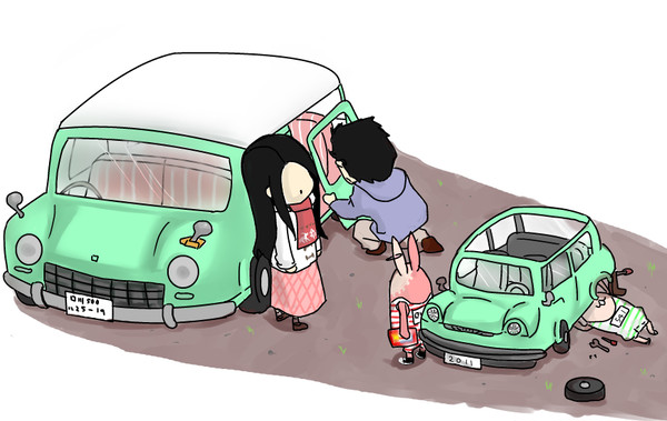 じっ・・・。