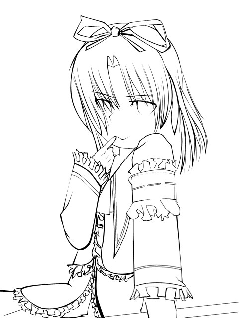 レン（着色前）