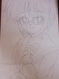 長門 線画