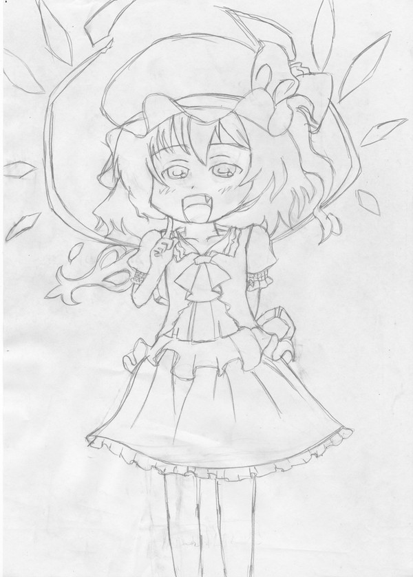 フランちゃん【久しぶりに絵を描いてみた】