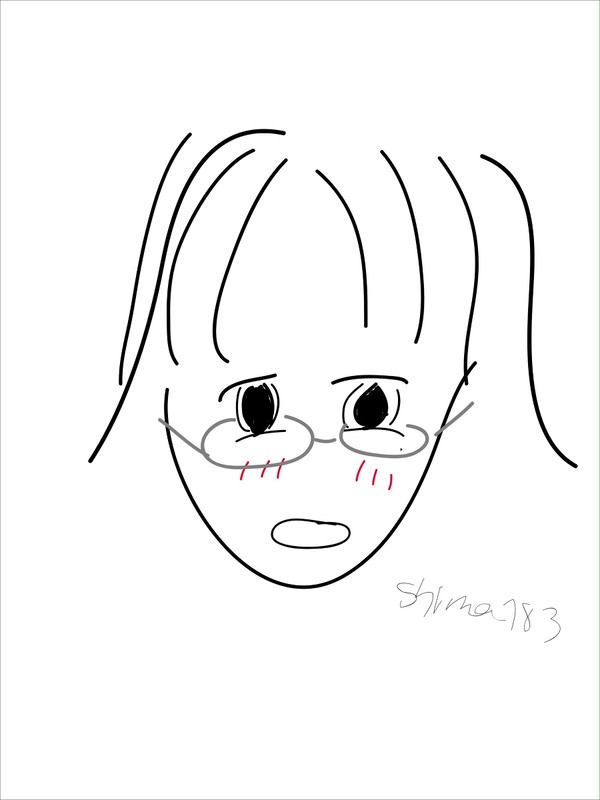 なぞの眼鏡っ娘　その１