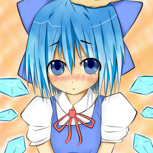 よしよしチルノ