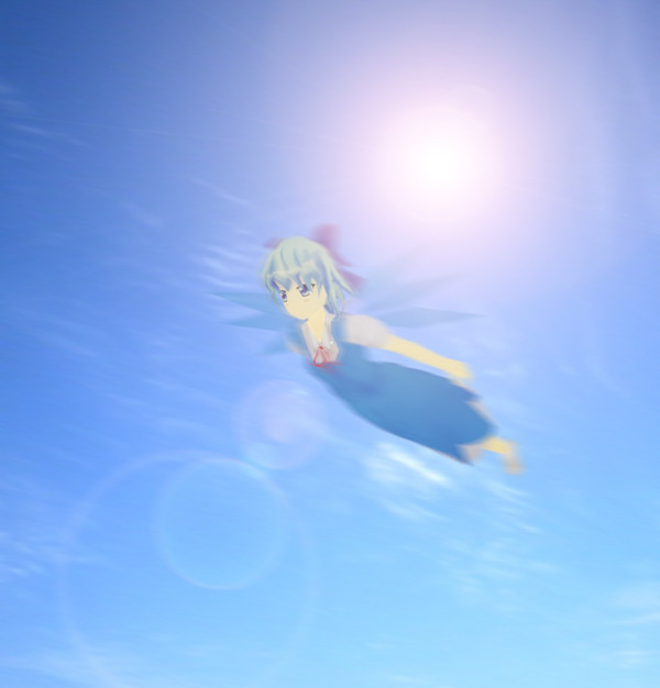 空飛ぶちるのちゃん