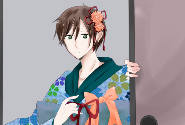 【中の人】虹色のちょうちょ