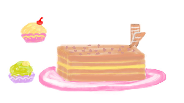 ケーキ食べたい（Ｔ　Ｔ）