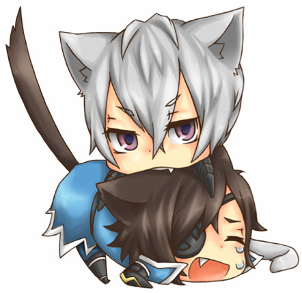にゃんにゃん。【三政】
