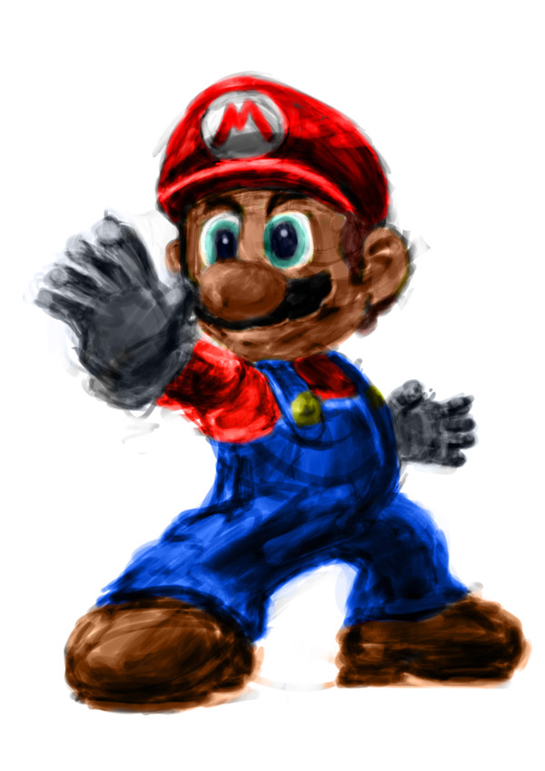 マリオ模写