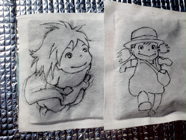 カイロに描いてみた