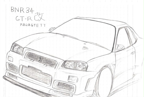 スカイライン　GT-R　(BNR34)