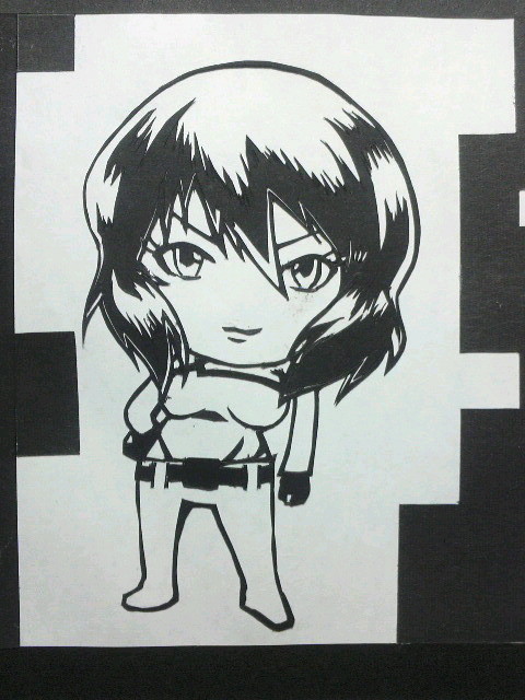 初切り絵