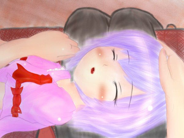 膝枕してみた。