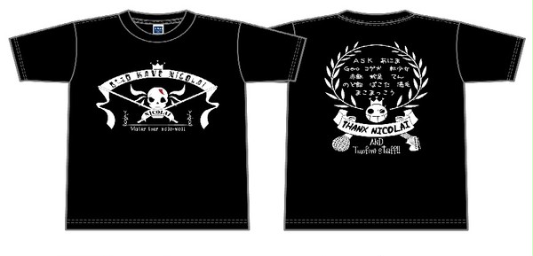 ニコライ東京へ着てくTシャツ