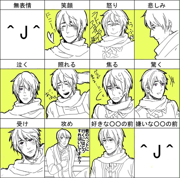 表情レスポンス