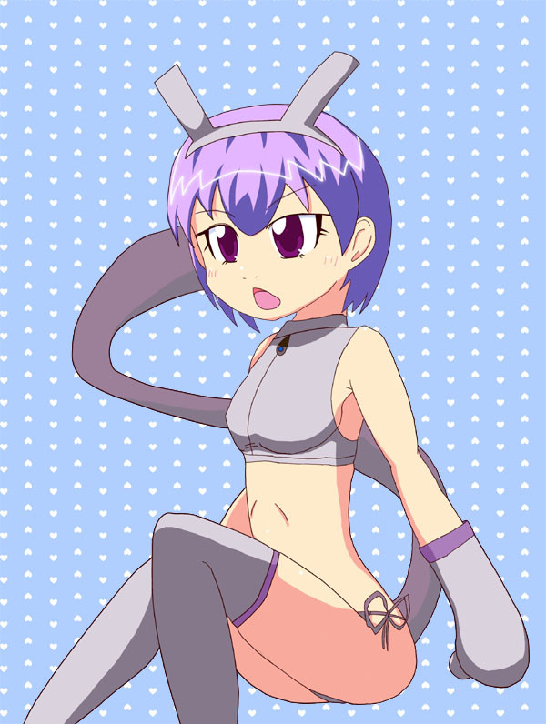 ミュウツーの擬人化♀