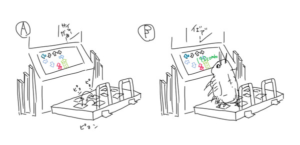 どうやったらダニがDDRをプレイすることができるか
